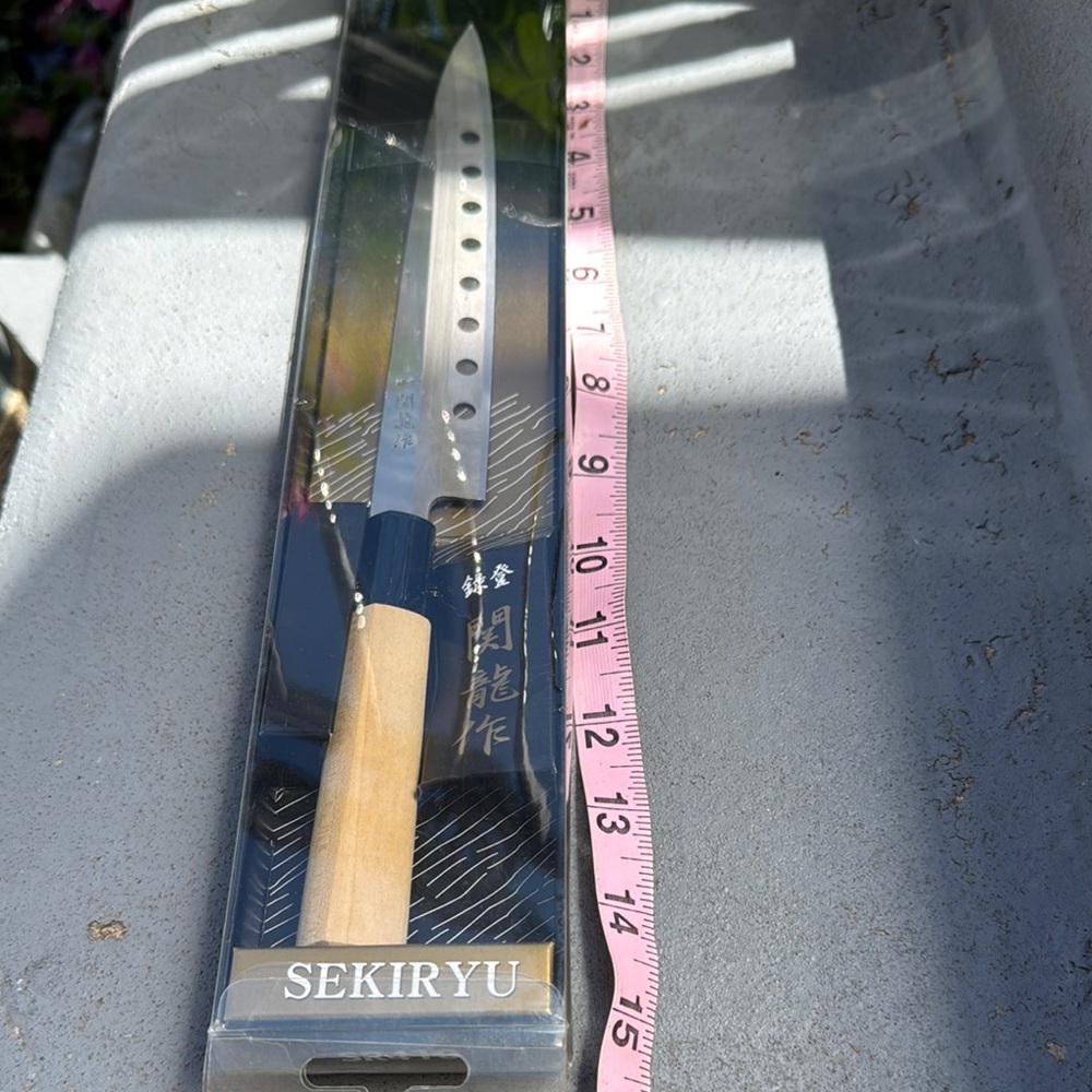 Sekiryu Chef Knife with Wooden Handle